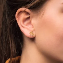 Bijou Brigitte Ohrringe Gold|Ohrstecker><noscript><img width=