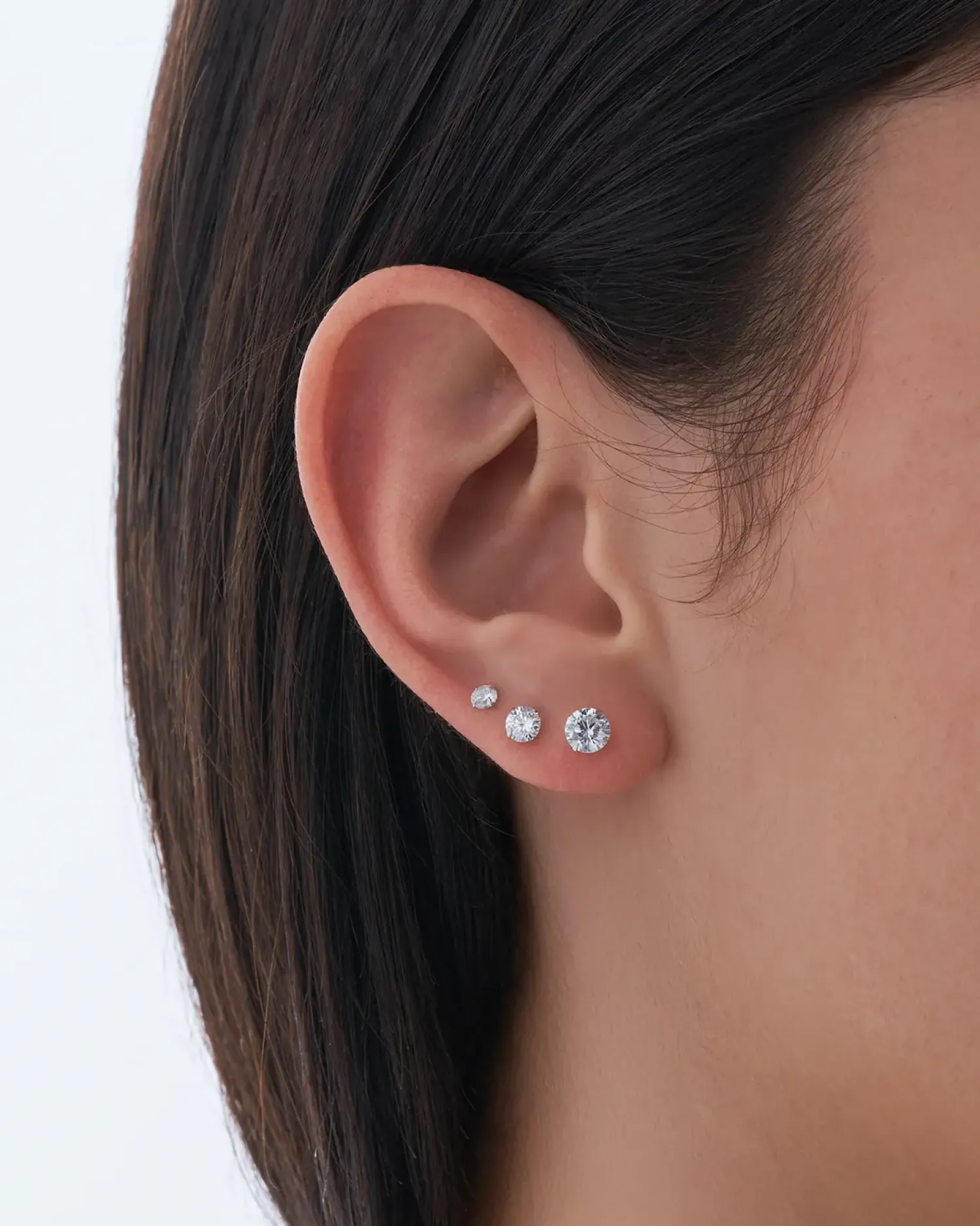 Bijou Brigitte Silver Crystals|Ohrstecker>Ohrstecker-Set - Gleaming Starshine silber