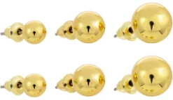 Bijou Brigitte Basics|Ohrringe Gold>Ohrstecker-Set - en Balls gold