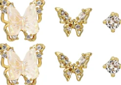 Bijou Brigitte Ohrringe Gold|Ohrstecker>Ohrstecker-Set - en Dreams gold