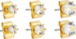Bijou Brigitte Ohrringe Gold|Ohrstecker>Ohrstecker-Set - en Shine gold