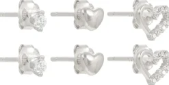 Bijou Brigitte Silver Crystals|Ohrstecker><noscript><img width=