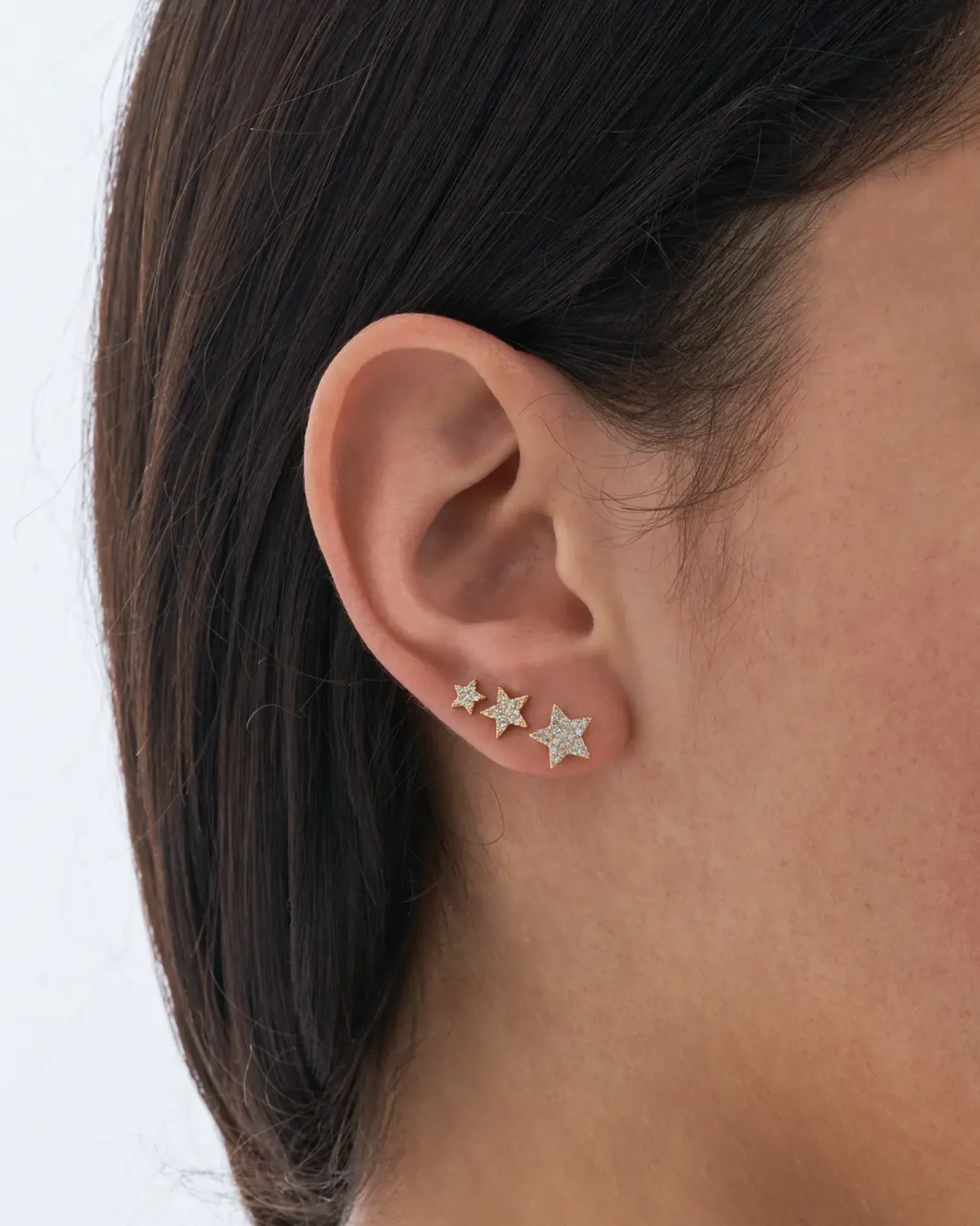 Bijou Brigitte Ohrringe Gold|Ohrstecker>Ohrstecker-Set - Night Stars gold