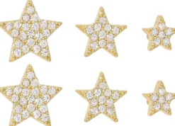 Bijou Brigitte Ohrringe Gold|Ohrstecker>Ohrstecker-Set - Night Stars gold