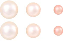 Bijou Brigitte Ohrstecker>Ohrstecker - Set Perle rosa