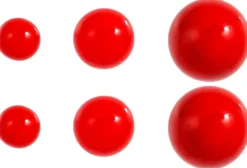 Bijou Brigitte Ohrstecker>Ohrstecker-Set - Red Bullets rot