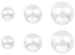 Bijou Brigitte Basics|Ohrstecker>Ohrstecker-Set - Silver Balls silber