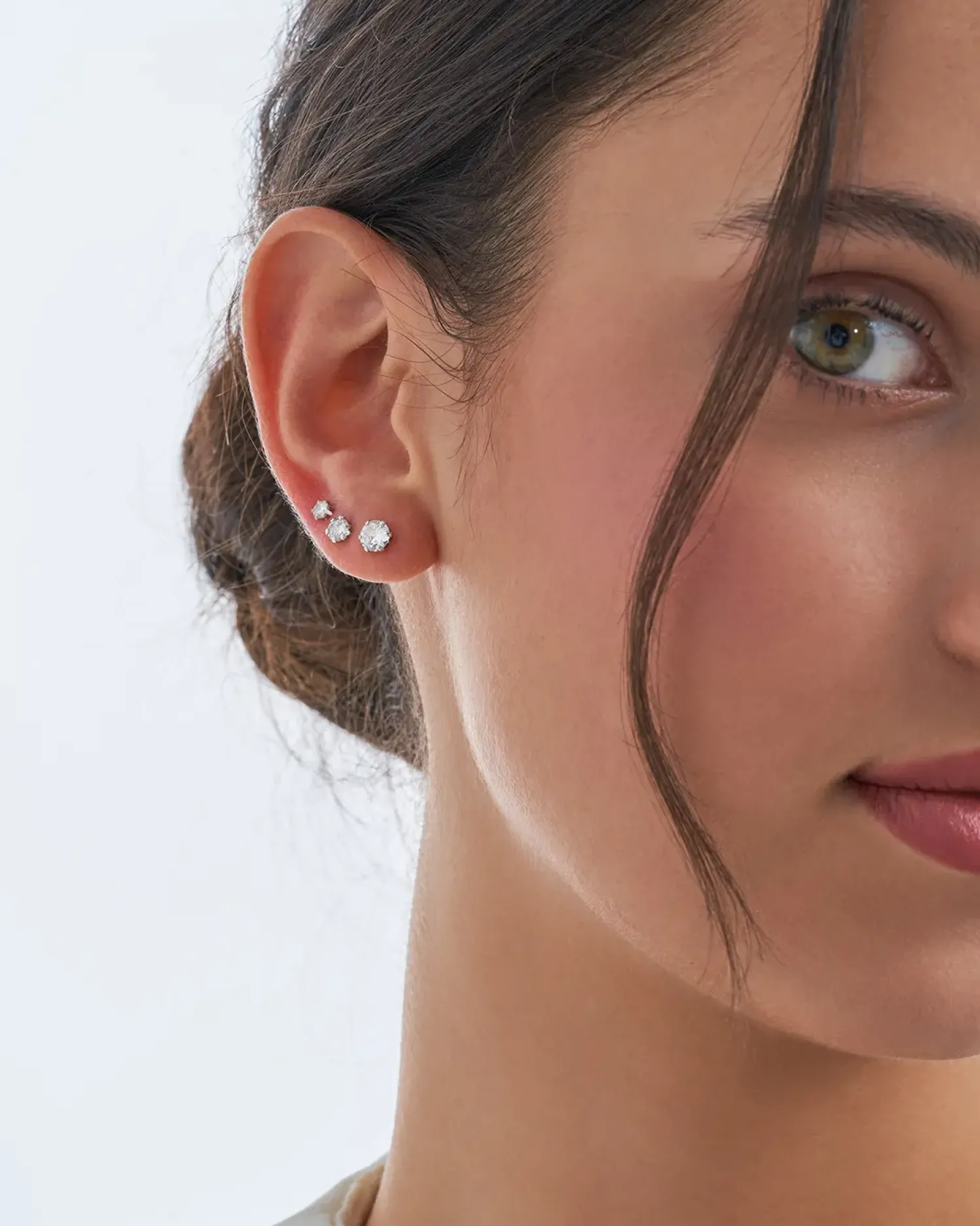 Bijou Brigitte Ohrringe 925Er Silber|Ohrringe 925Er Silber>Ohrstecker-Set - Silver Trio silber