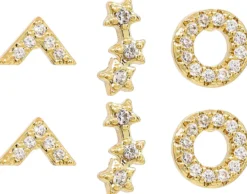 Bijou Brigitte Ohrringe Gold|Ohrstecker><noscript><img width=