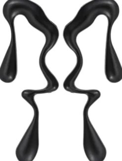 Bijou Brigitte Ohrstecker>Ohrstecker - Shadow Statement schwarz