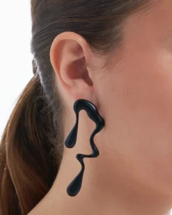 Bijou Brigitte Ohrstecker>Ohrstecker - Shadow Statement schwarz