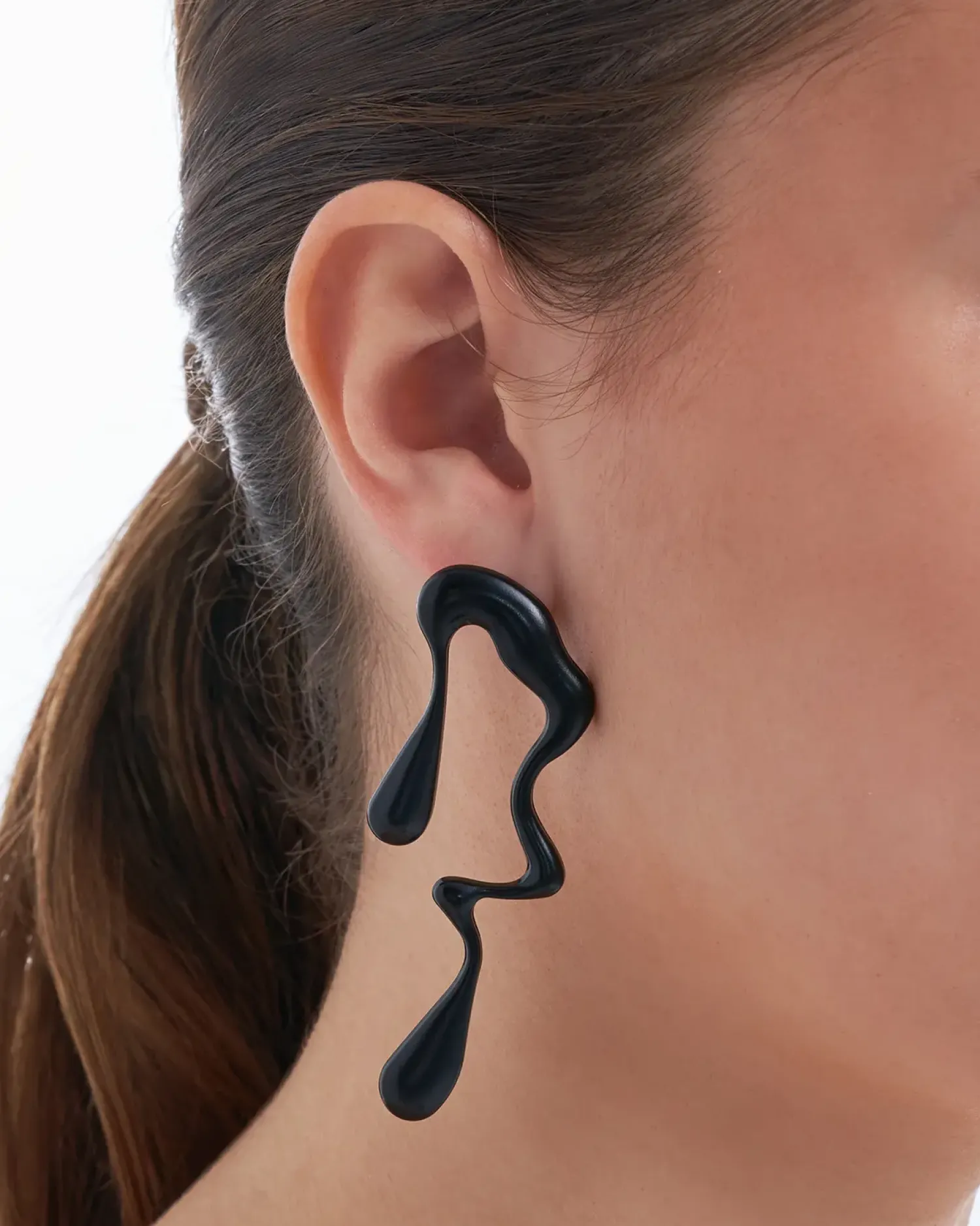 Bijou Brigitte Ohrstecker>Ohrstecker - Shadow Statement schwarz