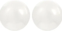 Bijou Brigitte Perlenschmuck|Ohrringe 925Er Silber>Ohrstecker - Shimmering Pearls weiß