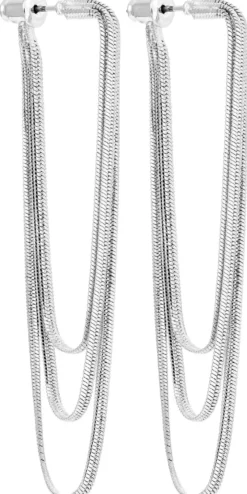 Bijou Brigitte Ohrstecker>Ohrstecker - Shiny Chains silber