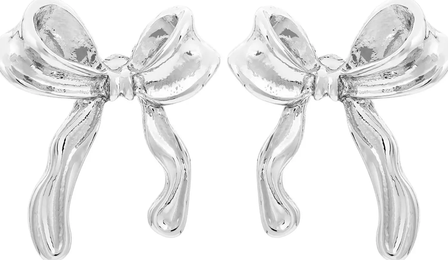 Bijou Brigitte Ohrstecker>Ohrstecker - Silver Bows silber