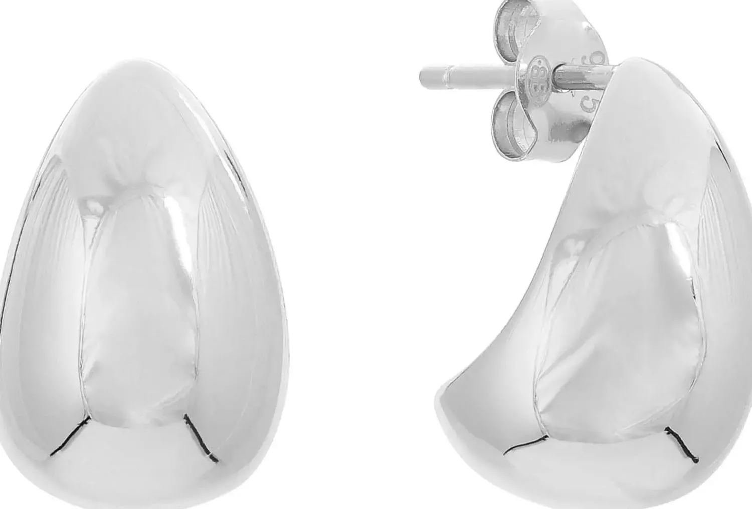 Bijou Brigitte Ohrstecker|Creolen>Ohrstecker - Silver Gaze silber