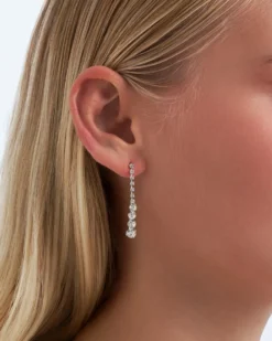 Bijou Brigitte Ohrstecker>Ohrstecker - Silver Glimmer silber