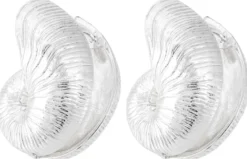 Bijou Brigitte Muschelschmuck|Maritimer Schmuck>Ohrstecker - Silver Shells silber