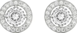 Bijou Brigitte Silver Crystals|Ohrstecker>Ohrstecker - Silver Sparkle silber