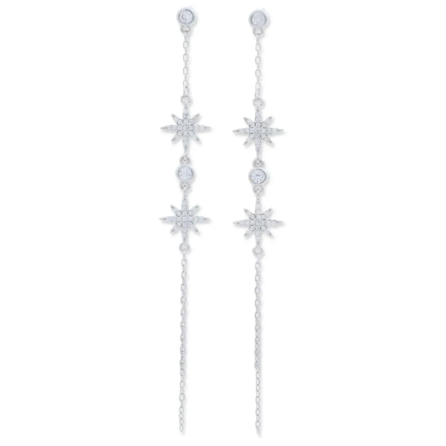 Bijou Brigitte Ohrringe 925Er Silber|Ohrringe 925Er Silber>Ohrstecker - Silver Starburst silber