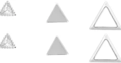 Bijou Brigitte Ohrringe 925Er Silber|Ohrringe 925Er Silber>Ohrstecker - Silver Triangle Trio silber