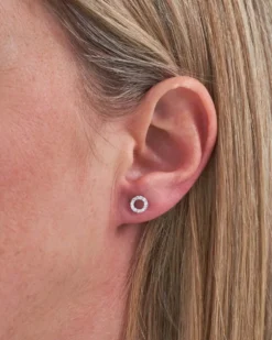 Bijou Brigitte Ohrringe 925Er Silber|Ohrringe 925Er Silber>Ohrstecker - Silvery Circle silber