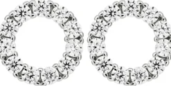 Bijou Brigitte Ohrringe 925Er Silber|Ohrringe 925Er Silber>Ohrstecker - Silvery Circle silber