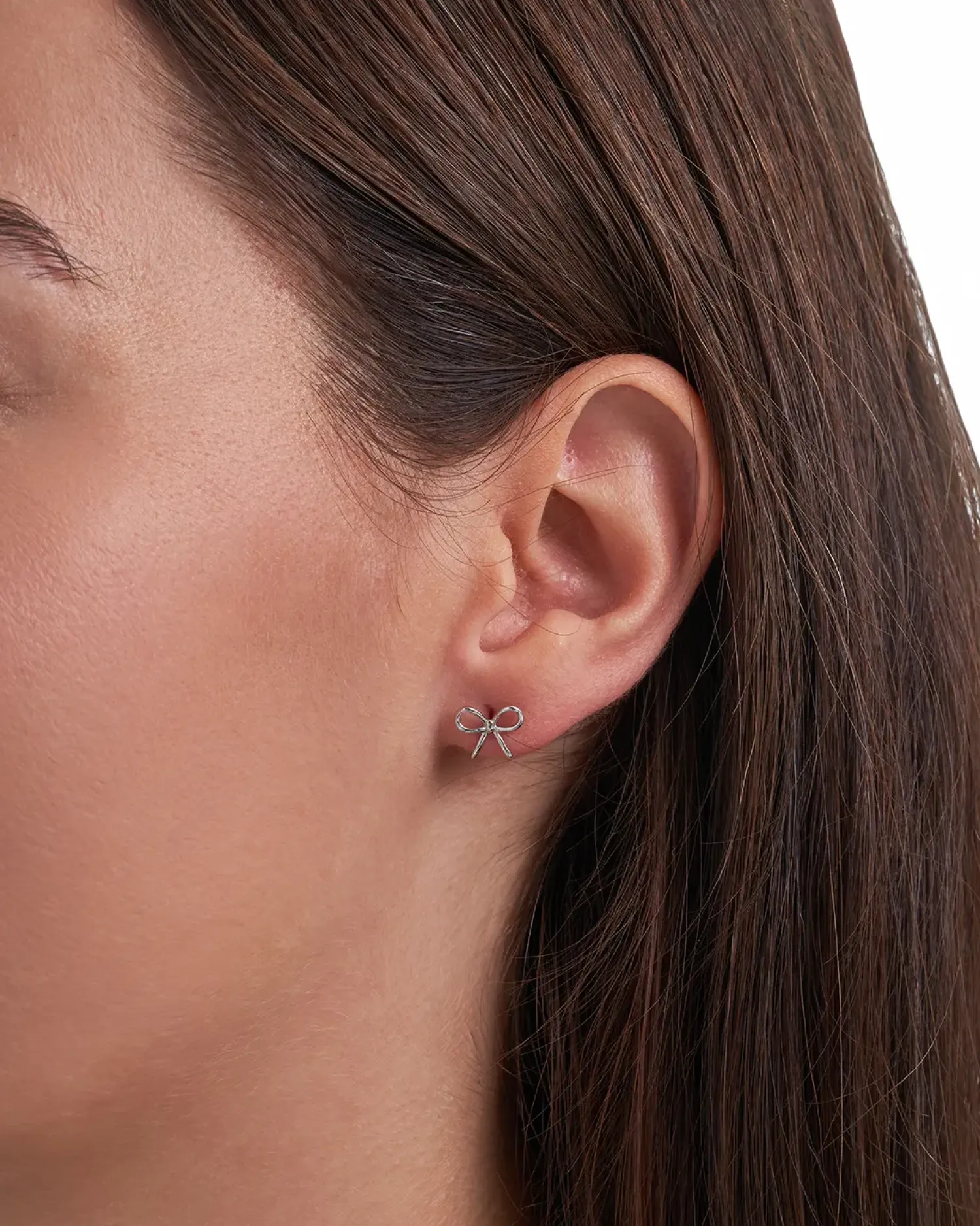 Bijou Brigitte Ohrringe 925Er Silber|Ohrringe 925Er Silber>Ohrstecker - Simple Bow silber
