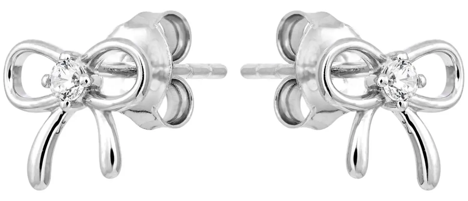 Bijou Brigitte Ohrringe 925Er Silber|Ohrringe 925Er Silber>Ohrstecker - Simple Bows silber