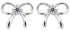 Bijou Brigitte Ohrringe 925Er Silber|Ohrringe 925Er Silber>Ohrstecker - Simple Bows silber