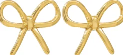 Bijou Brigitte Ohrringe 925Er Silber|Ohrringe Gold>Ohrstecker - Small Bows gold
