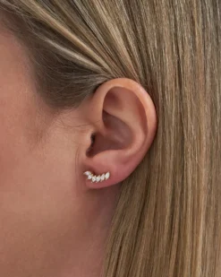 Bijou Brigitte Ohrringe Gold|Ohrstecker>Ohrstecker - Small Navette gold