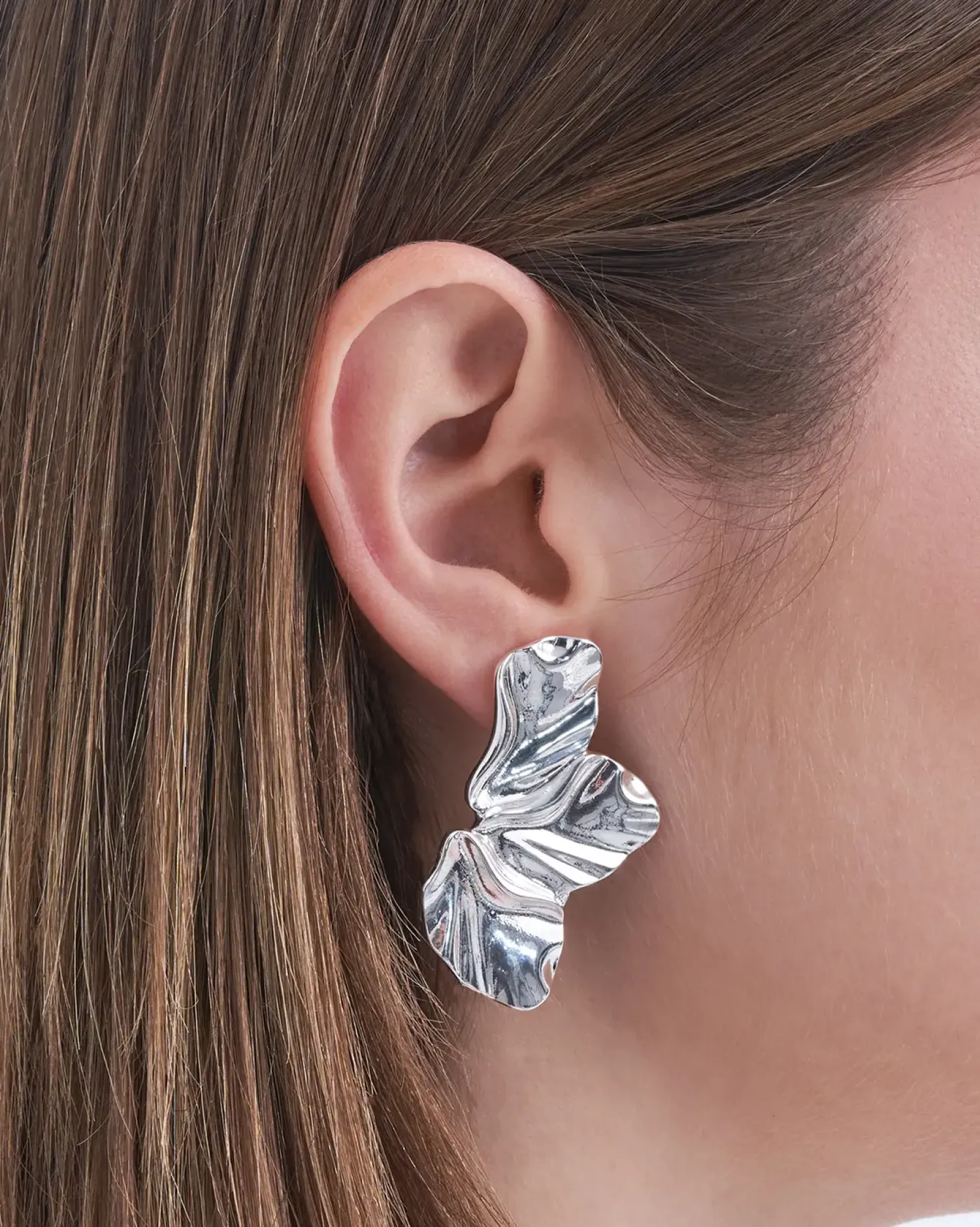 Bijou Brigitte Blumenschmuck|Ohrstecker>Ohrstecker - Snazzy Flowers silber
