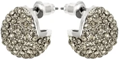 Bijou Brigitte Ohrstecker>Ohrstecker - Sparkling Ball grau
