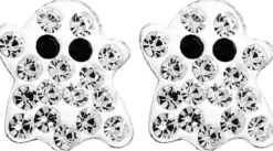 Bijou Brigitte Ohrstecker>Ohrstecker - Sparkling Ghost weiß