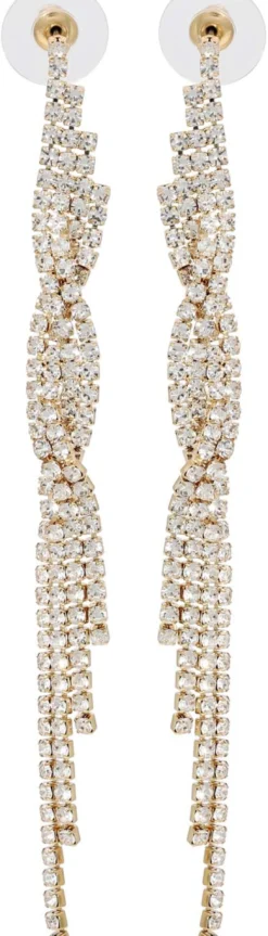 Bijou Brigitte Ohrringe Gold|Ohrstecker>Ohrstecker - Sparkling Glamour gold