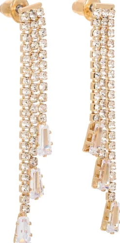 Bijou Brigitte Ohrringe Gold|Hochzeitsgäste>Ohrstecker - Sparkling Highlight gold