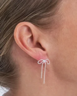 Bijou Brigitte Ohrringe 925Er Silber|Ohrringe 925Er Silber>Ohrstecker - Sparkling Ribbon silber