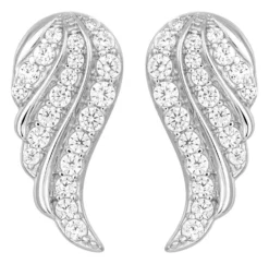 Bijou Brigitte Ohrringe 925Er Silber|Ohrringe 925Er Silber>Ohrstecker - Sparkly Wings silber