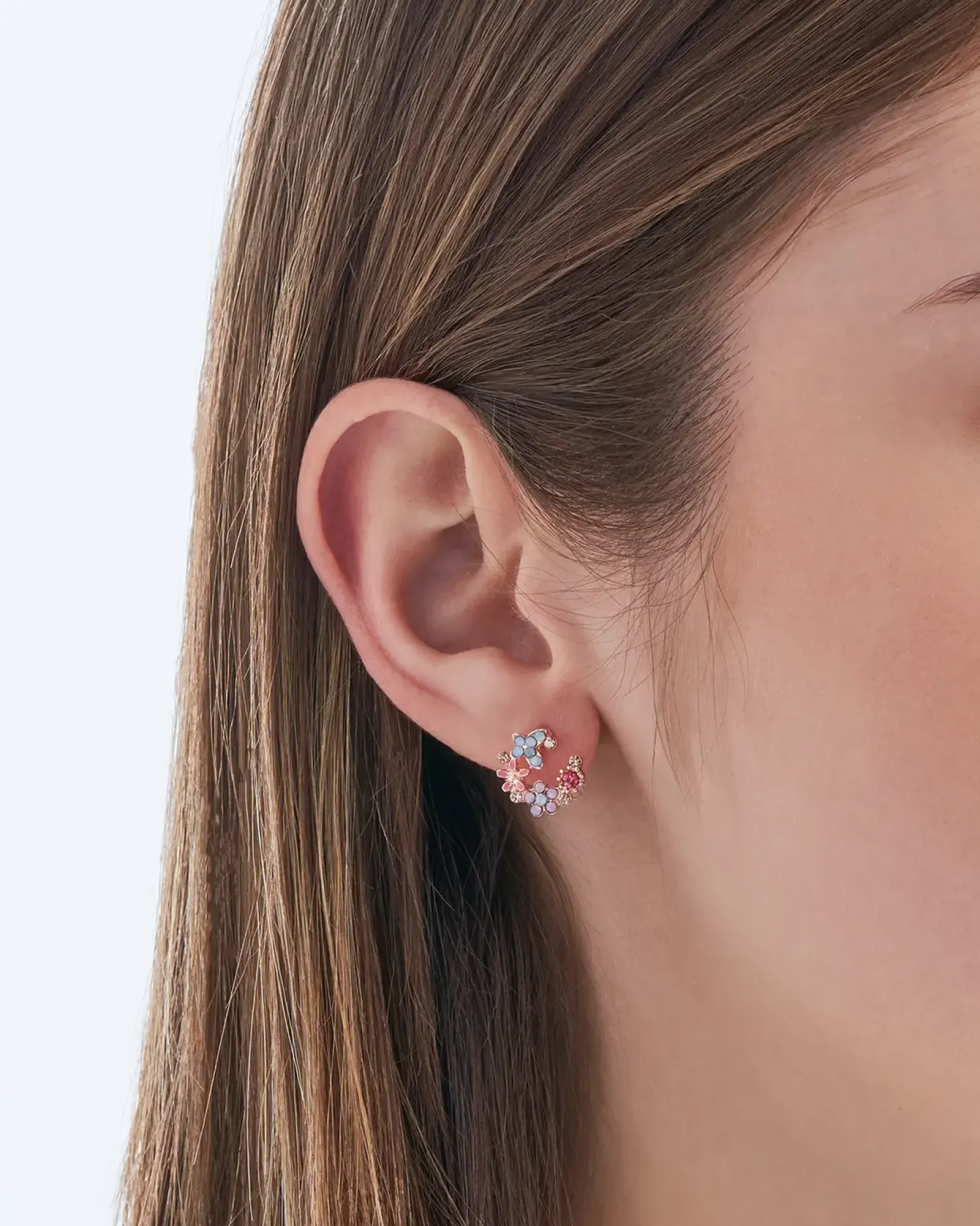 Bijou Brigitte Blumenschmuck|Ohrstecker>Ohrstecker - Spring Vibes rosa