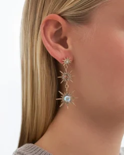 Bijou Brigitte Ohrringe Gold|Ohrstecker>Ohrstecker - Starlit Dreams gold