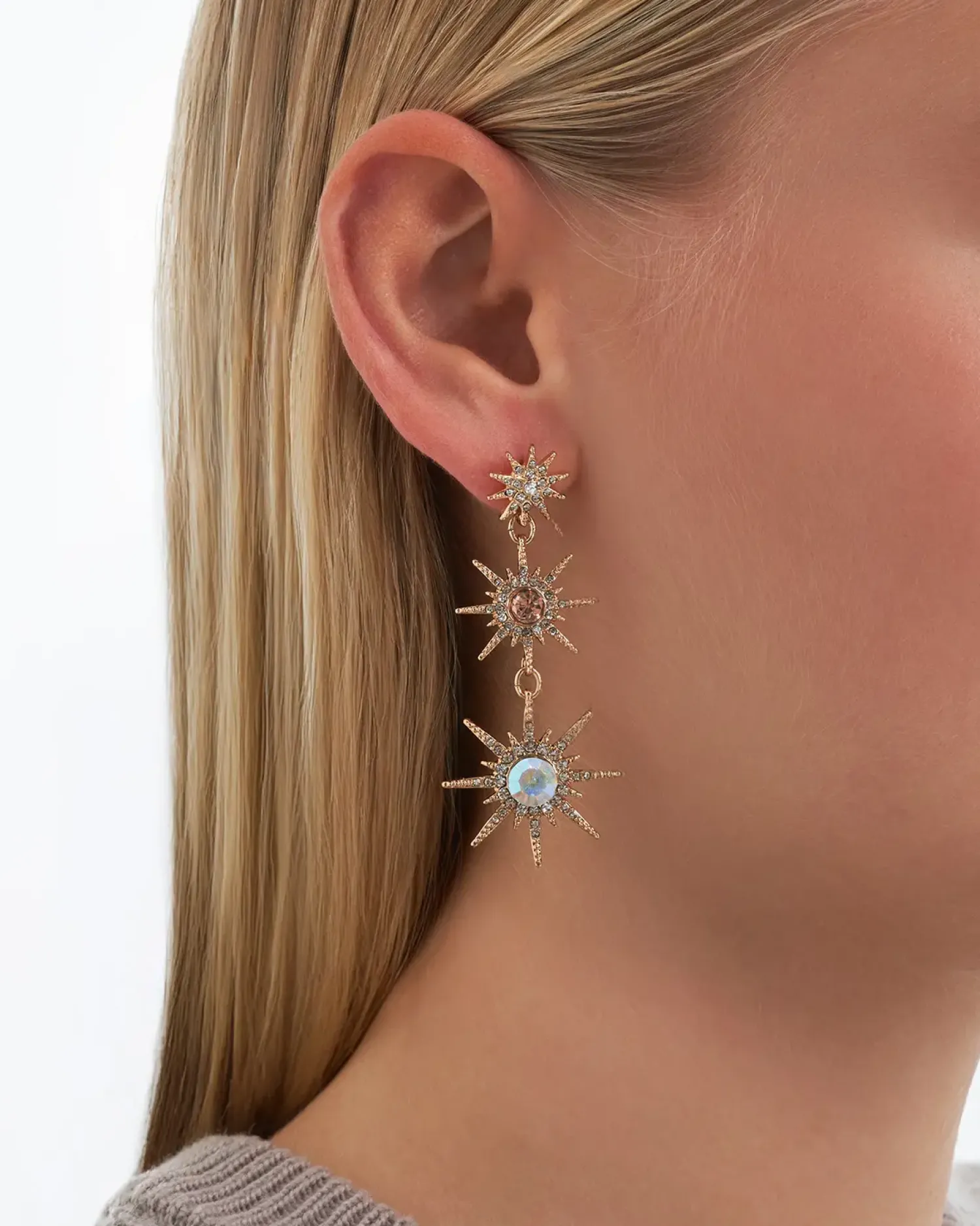 Bijou Brigitte Ohrringe Gold|Ohrstecker>Ohrstecker - Starlit Dreams gold