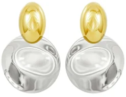Bijou Brigitte Edelstahlschmuck In Gold|Ohrstecker>Ohrstecker - Steel Circles gold, silber