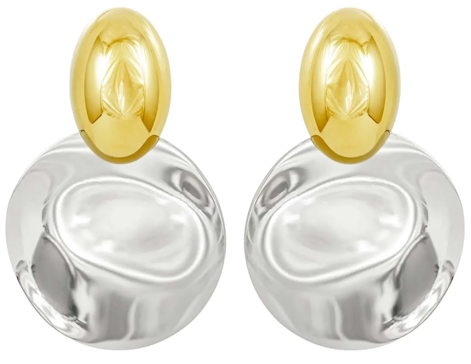 Bijou Brigitte Edelstahlschmuck In Gold|Ohrstecker>Ohrstecker - Steel Circles gold, silber