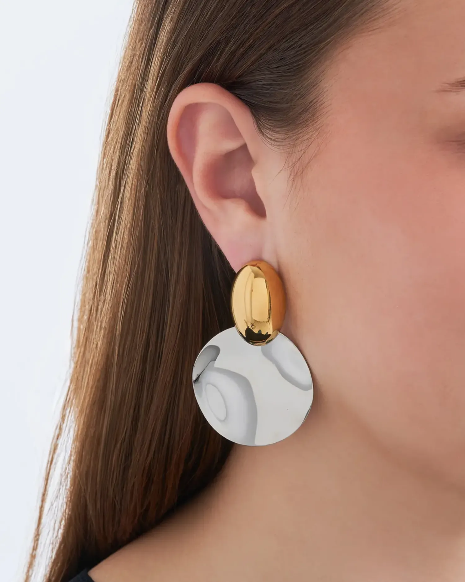 Bijou Brigitte Edelstahlschmuck In Gold|Ohrstecker>Ohrstecker - Steel Circles gold, silber