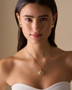 Bijou Brigitte Edelstahlschmuck In Gold|Ohrstecker>Ohrstecker - Steel Shell gold