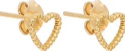 Bijou Brigitte Ohrringe Gold|Ohrstecker>Ohrstecker - Stylish Hearts gold