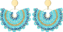 Bijou Brigitte Ohrstecker>Ohrstecker - Summer Beads türkis