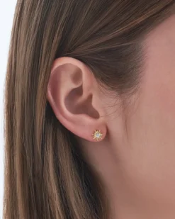 Bijou Brigitte Ohrringe Gold|Silver Crystals>Ohrstecker - Sunny Sparkle gold