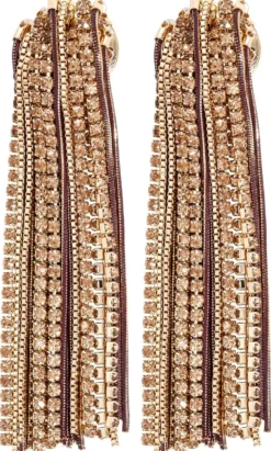 Bijou Brigitte Ohrringe Gold|Ohrstecker>Ohrstecker - Sunshine Tassel gold